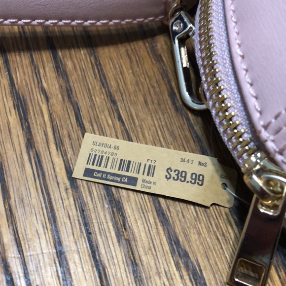 NWT Call It Spring Girl Gang Baseball Cap Crossbody Purse - Picture 7 of 8